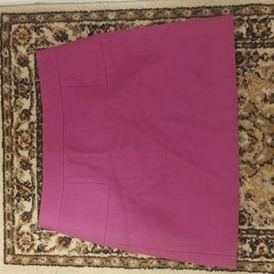 Magenta Wool Skirt Size 6